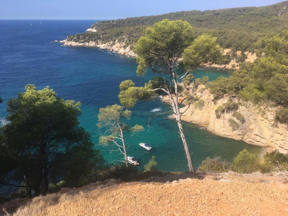 Sanary Sur Mer Appartement 30M2 T2 Avec Terrasse Piscine 10Min A Pied De La Plage Luaran gambar